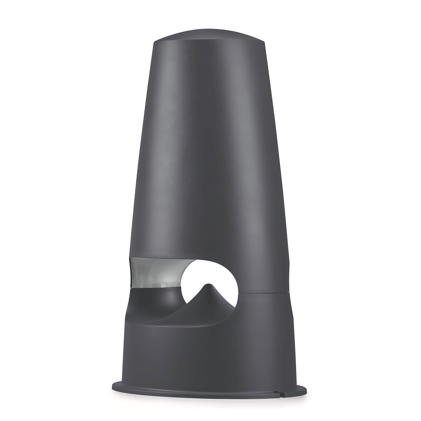 Triangle hifi enceinte hifi extérieur jardin terrasse piscine led intégrée IP66 gris 2